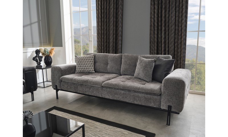 Pufy Koltuk Takımı Antrasit 