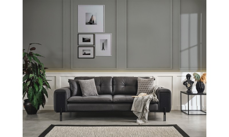 Pufy Koltuk Takımı Antrasit 