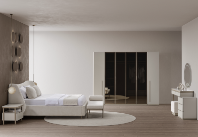 Meta Bazalı Yatak Odası