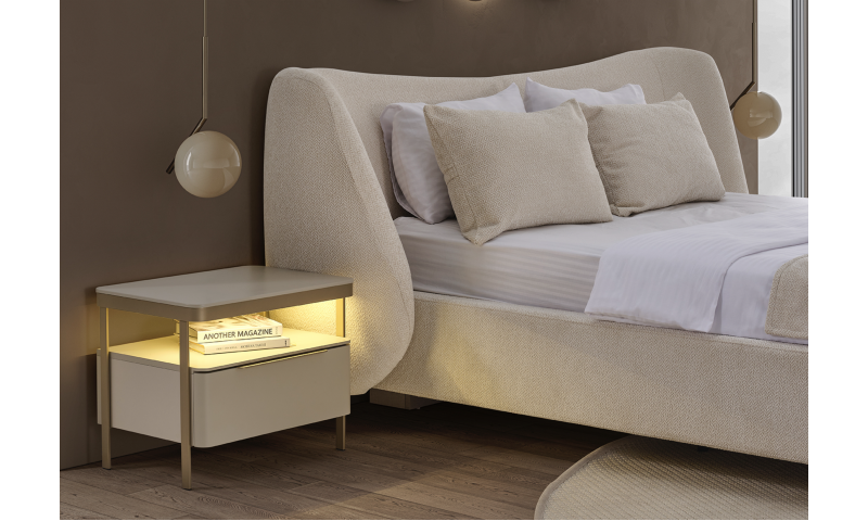 Meta Bazalı Yatak Odası