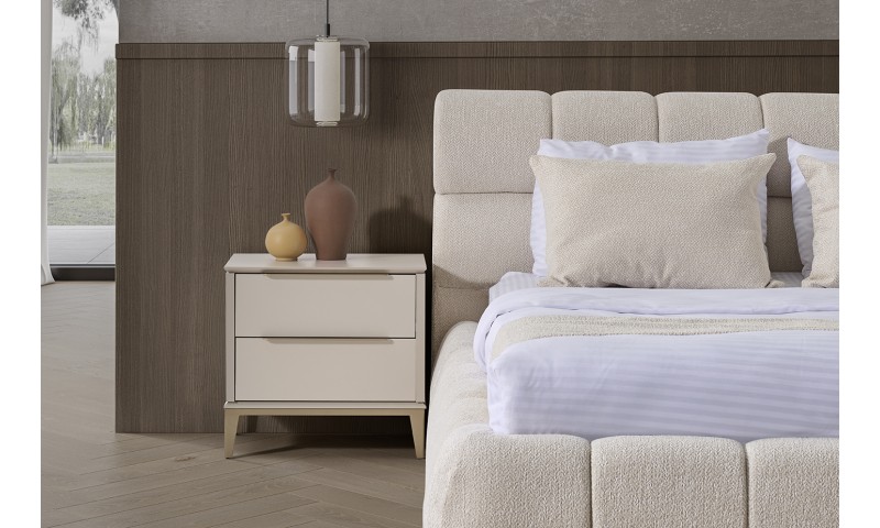 Neon Bazalı Yatak Odası