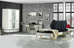 Mega Krem Genç Odası