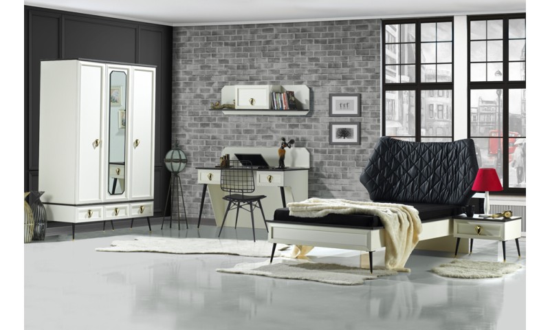 Mega Krem Genç Odası