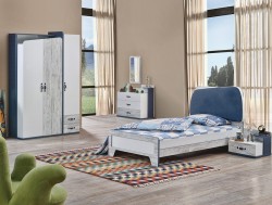 Tarz Mavi Genç Odası