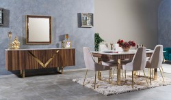 Venüs Ceviz Yemek Odası