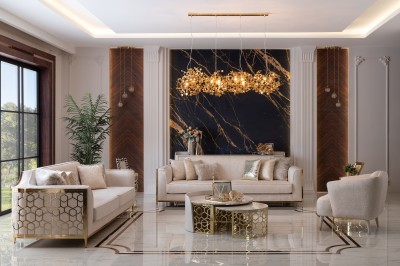 Fendi Titanyum Koltuk Takımı