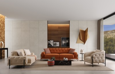 Eos Koltuk Takımı - Yataklı Kapitoneli