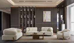 İlyora Koltuk Takımı - Antik Gold - Premium