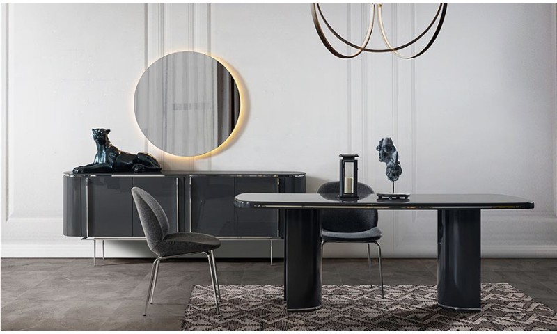 Hermes Antrasit Yemek Odası