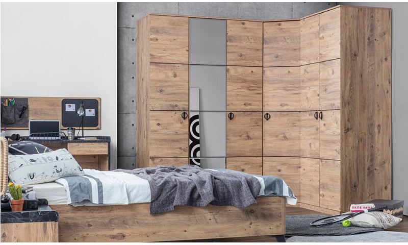 Loft Köşe Gardolap